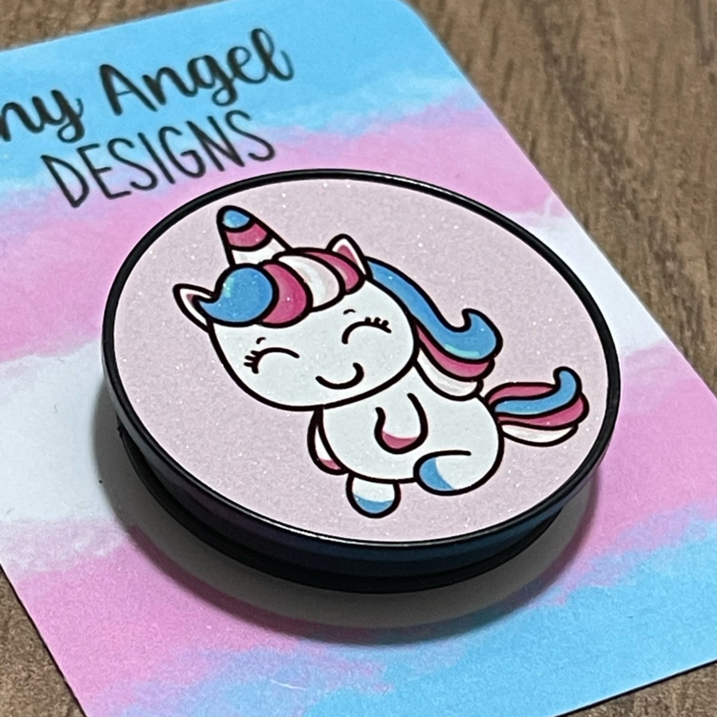 Transgender Unicorn Pop Socket